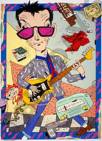 Elvis Costello Illustration