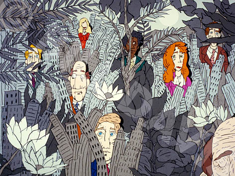 Concrete Jungle Illustration