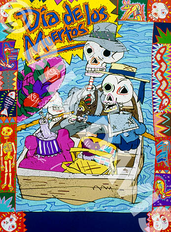 Dia de los Muertos Illustration