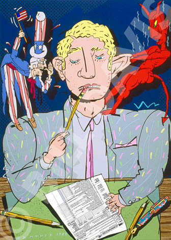 Taxes Illustration