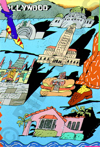 L.A. Tour Illustration